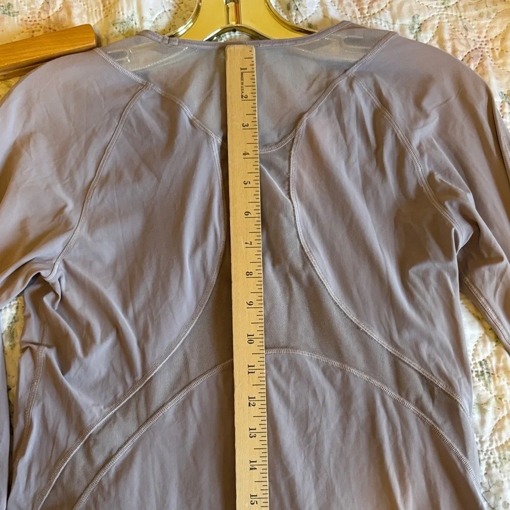 lululemon athletica Lavender Long Sleeve Top